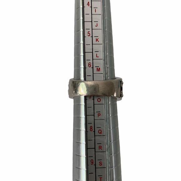 Silpada Sterling Silver CZ Uptown Ring Size 7 - Picture 8 of 10